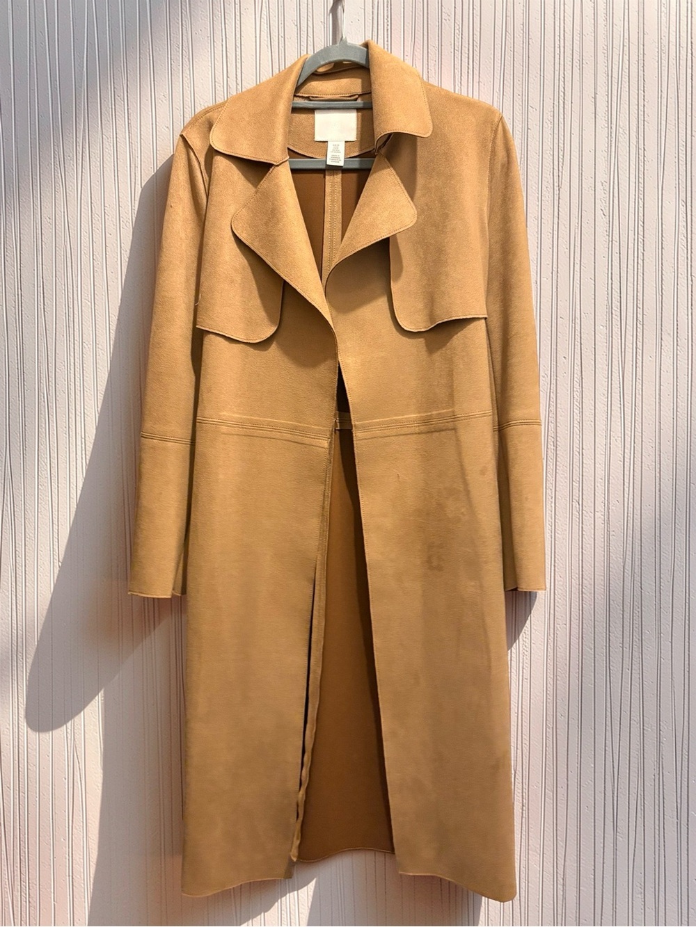 H&M Long Camel Trench Coat